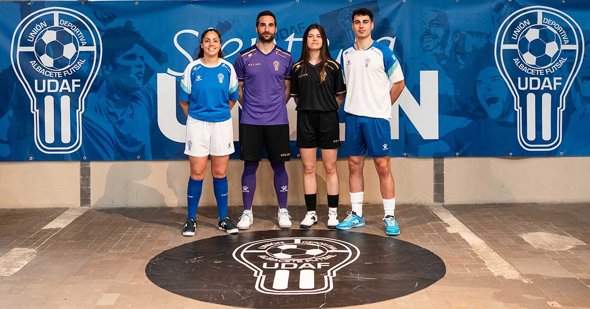 Nuevas equipaciones de UDAF para la Temporada 26/27