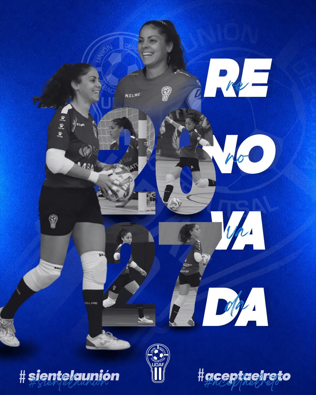 Laura defenderá la porteria de UDAF una temporada más