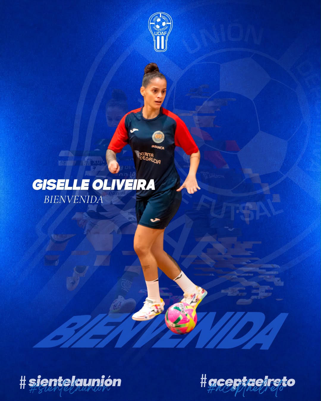 Giselle Oliveira el nuevo refuerzo internacional de UDAF